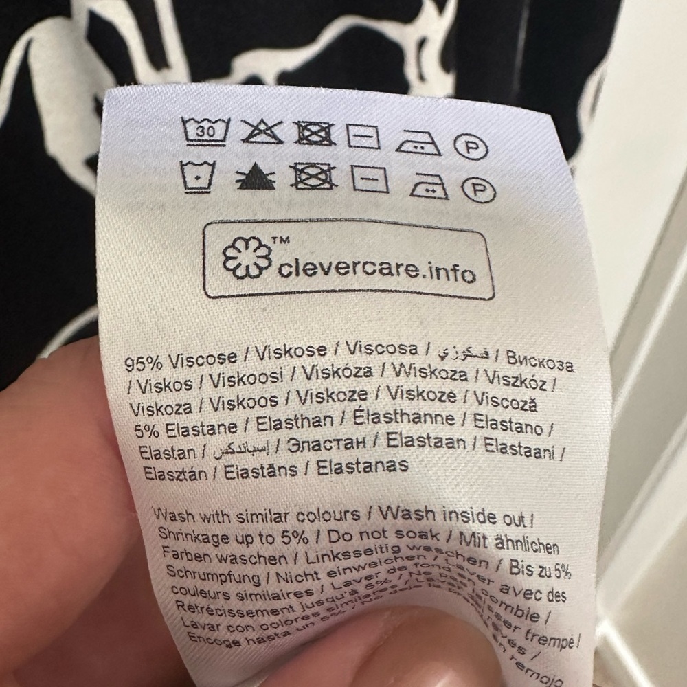 ✨ NWT Fransa Black And White Maxi Dress With Pockets - Picture 14 of 15